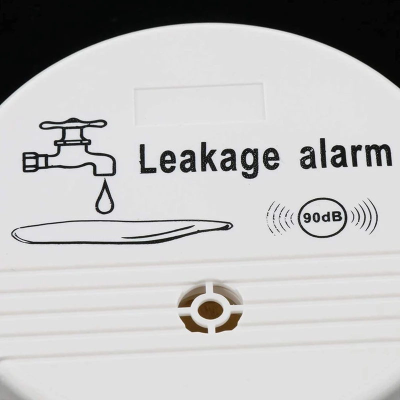 

Wireless Water Leakage Detector Alarm 8X3cm,9V Power Waterproof Design Prevents Electronic Components From Dae