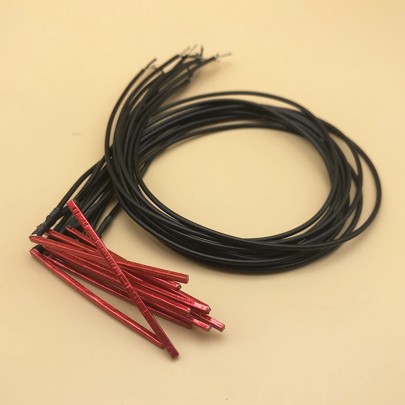 1/5 шт. красный под седло пьезопикап для акустического или укулеле 40 мм 65 мм|Детали