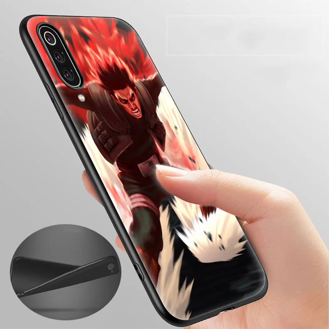Рисунок героя аниме Наруто мужские мягкие чехлы для телефонов с случай Redmi