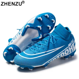 Новые футбольные бутсы FG AG, мужские футбольные бутсы, детские футбольные бутсы, тренировочные футбольные бутсы, высокие спортивные кроссовки, мужские прямые поставки