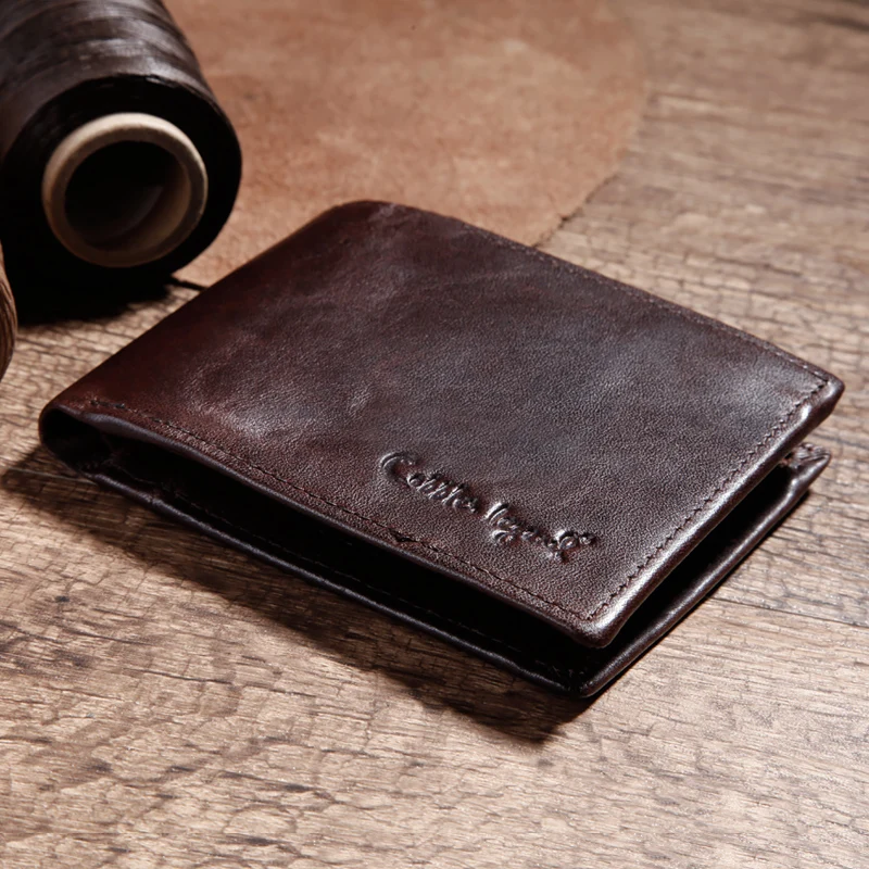 Cobbler Legend известный бренд мужские кошельки из натуральной кожи мужской кошелек
