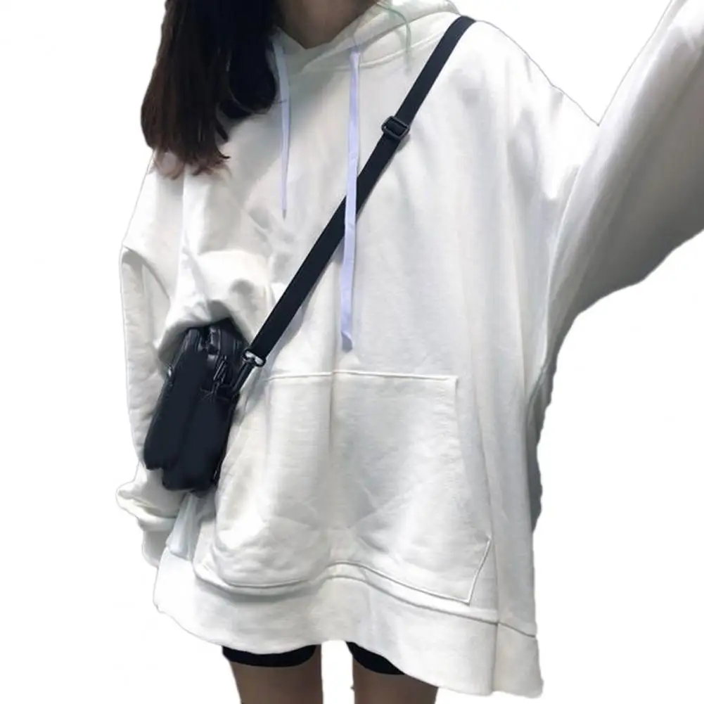 

Women Autumn Solid Color Hoodies Couple Long Sleeve Hooded Sweatshirt Men Spring Casual Plus Size Fashion Loose Pullover Tops