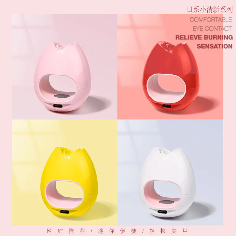 16W Mini Nail Fast Dryer UV LED USB Lamp Manicure Rose Egg Design Machine Single Finger Nails Art Tool Gel Polish With Free | Красота и