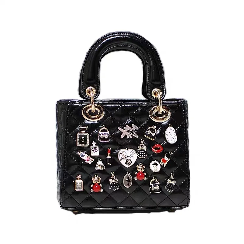 

Модная женская сумка, новинка 2020, Портативная сумка на одно плечо, расширенный ремень на плечо, женская сумка, женская маленькая квадратная ...