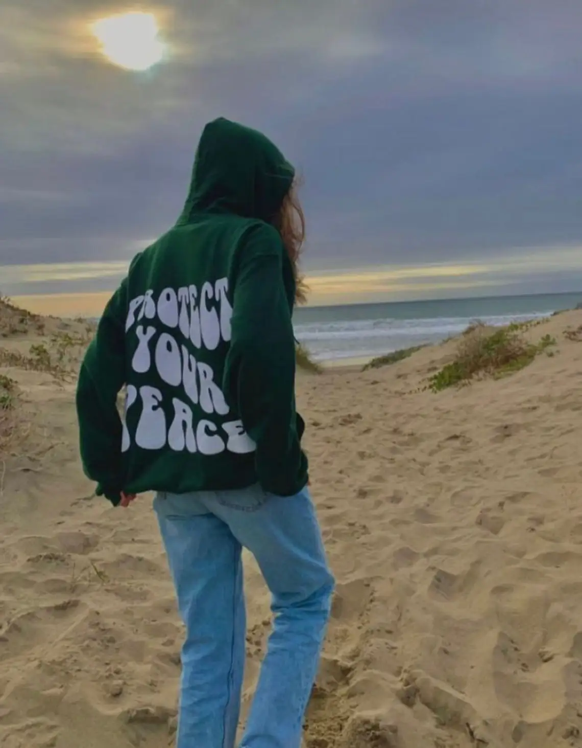 Ladies Jacket Vintage Winter Y2K Clothes High Street Sweatshirt Tumblr Green Sports Oversized Hoodie Skull | Женская одежда