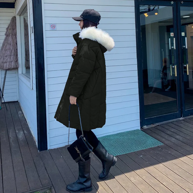 Горячая Распродажа зимняя женская куртка 2019 новый стиль утепленное студенческое