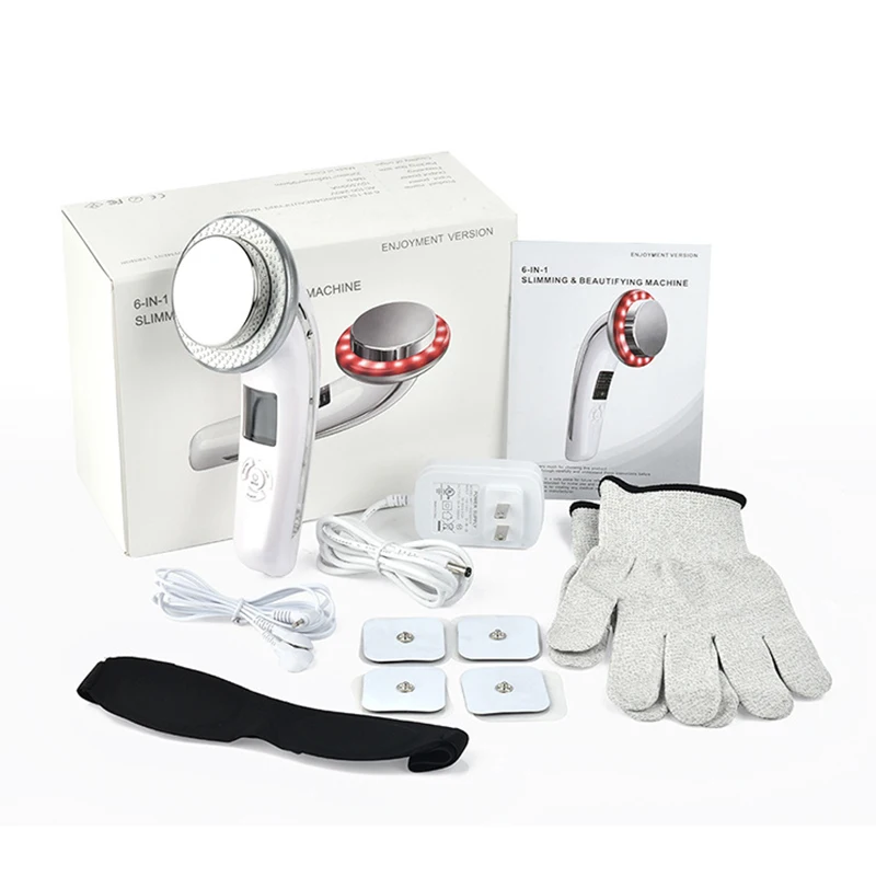 6 в 1 EMS ультразвуковая кавитация машина для похудения жира горелка красота
