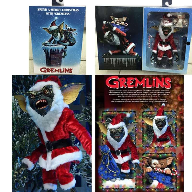 

Фигурка подвижная NECA Elf Little Monsters Ultimate, проводит Рождество с игрушками "Gremlins"