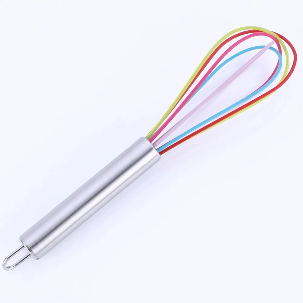 Hand Egg Mixer Cooking Foamer Wisk Cook Blender Silicone Beaters Drink Whisk Beater Kitchen Tools cooking gadgets | Дом и сад