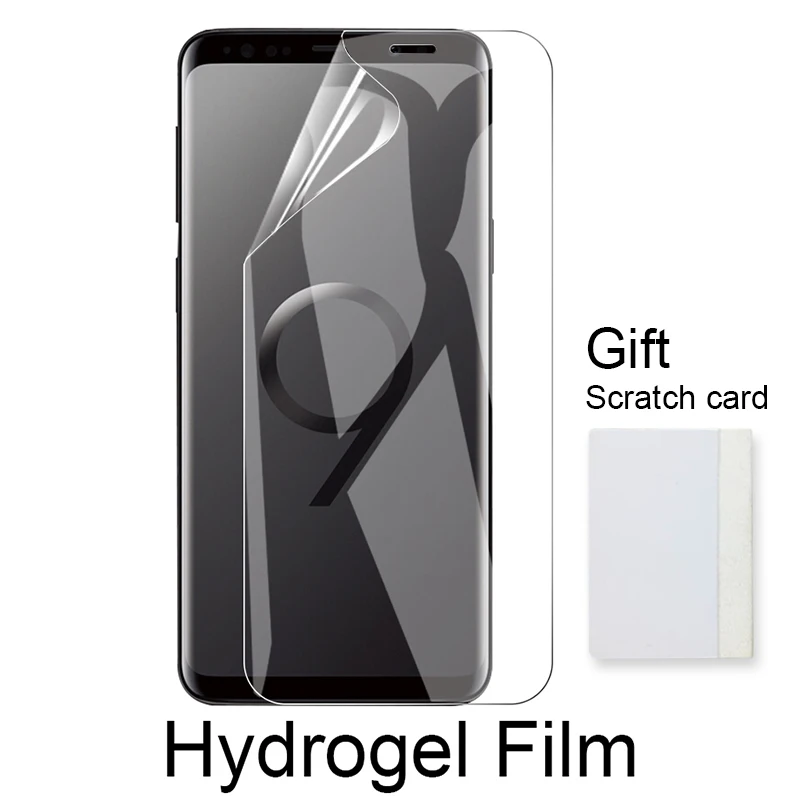 Hydrogel film 99D изогнутое закаленное стекло для samsung Galaxy S8 S9 Plus Note 8 9 S6 S7 Edge Защитная пленка для экрана для samsung Galaxy S8 S9 стекло - Цвет: Hydrogel film