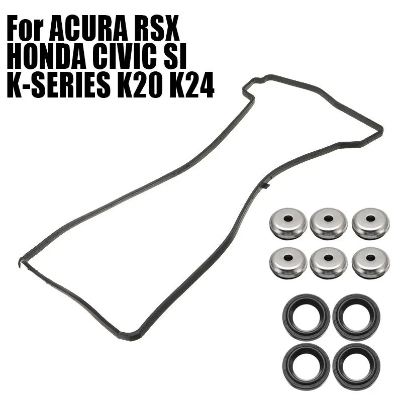 Комплект прокладок для крышки клапана автомобиля Honda Odyssey Accord Acura RSX Base K20A K20A2 K20A3