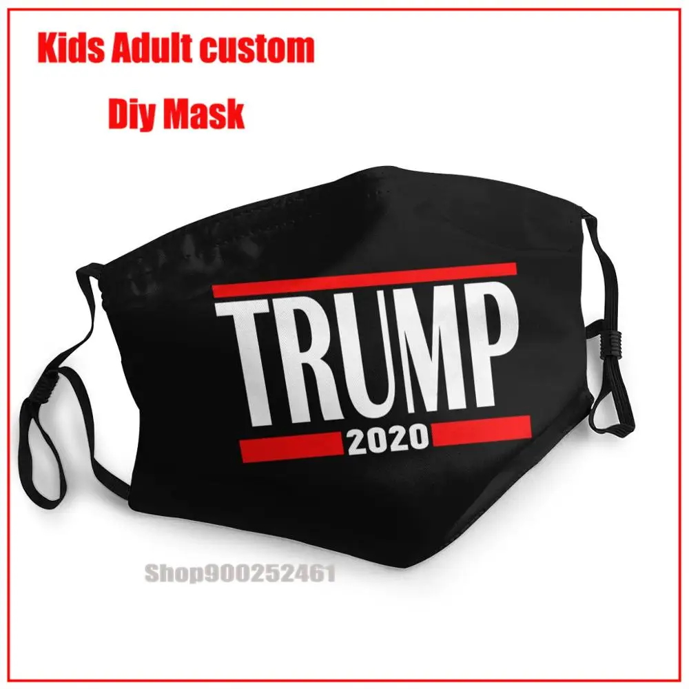 

Трамп 2020 сохраняет Америку великолепной снова vectorized DIY маска для лица модная многоразовая маска для лица детская маска для рта с забавным ди...