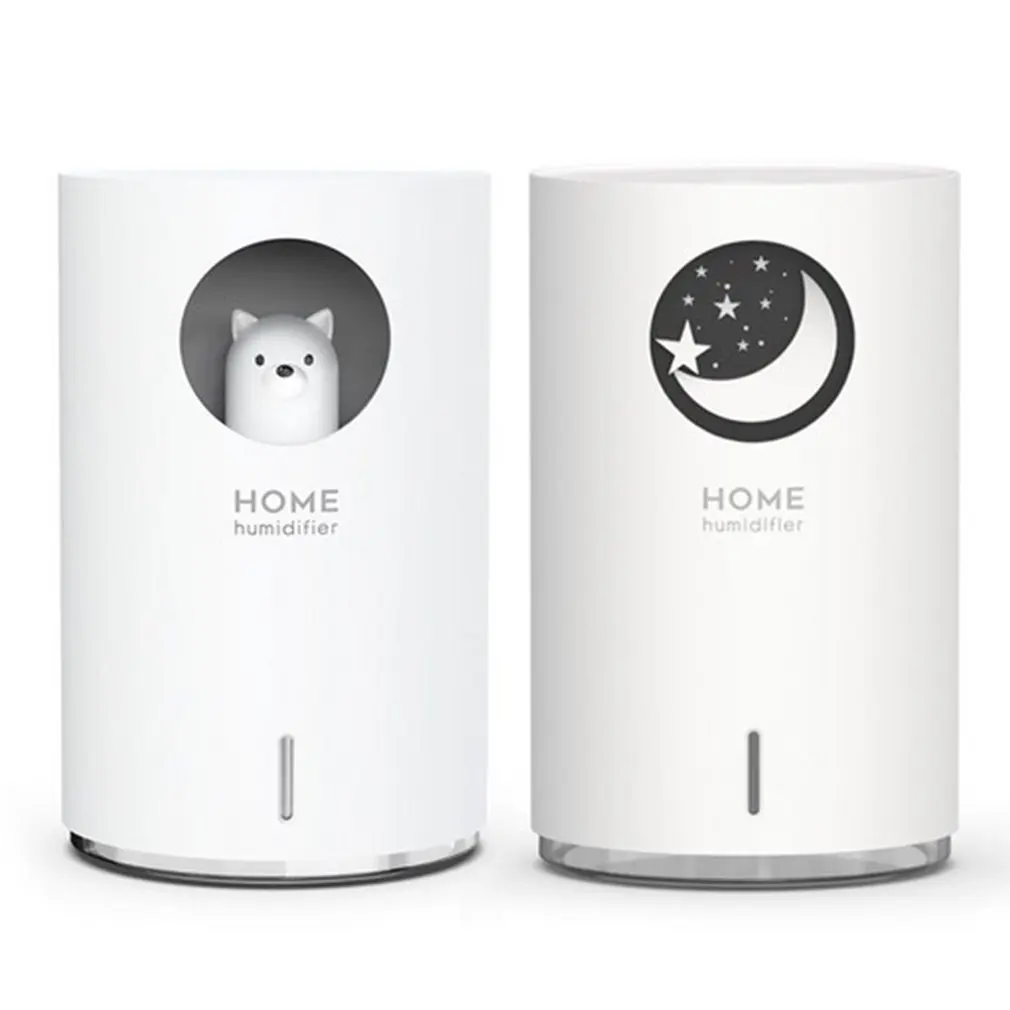 

Mini USB Bear Humidifier Portable Nebulizer Cute Air Purifier Bedroom Office Desktop Humidifier Air Diffuser