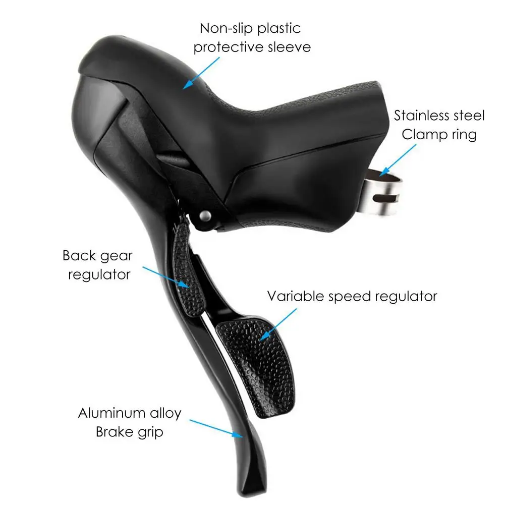 Велосипедный переключатель 2*7 8 9 10 11 скоростной тормозной рычаг комплект Shimano Deore