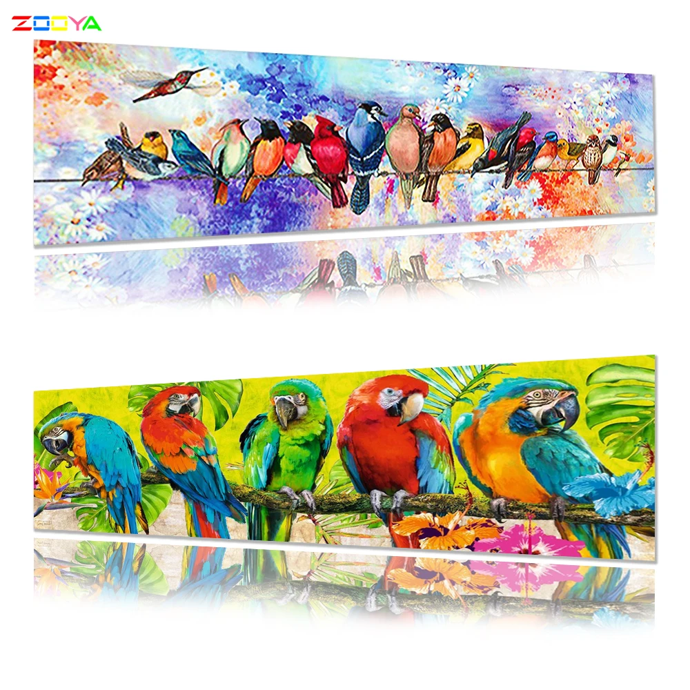 Алмазная вышивка 5D с полным заполнением картина рисунком животных стразы