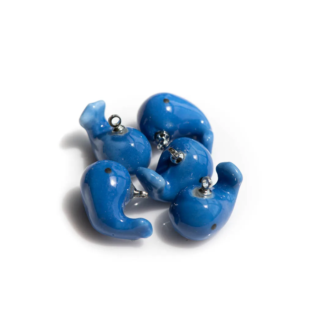 20 #5 шт ручная работа керамические бусины в виде Кита Ретро стиль ювелирное