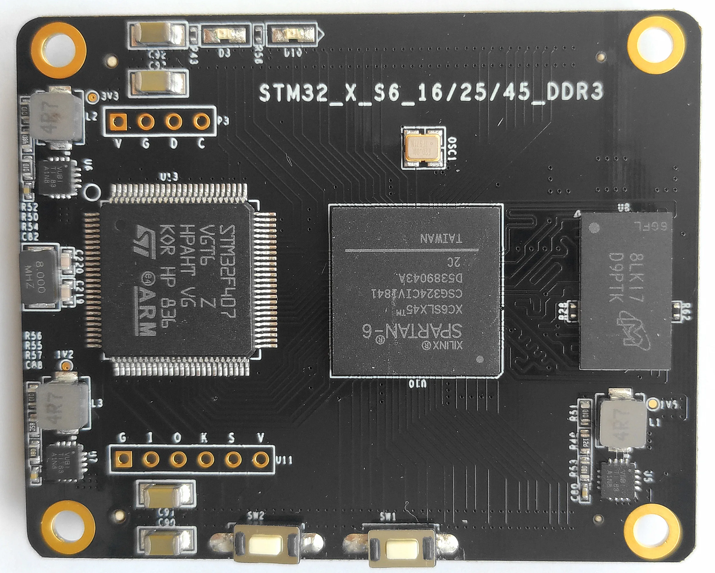 STM32 + FPGA DDR3 основной плате STM32F407 XC6SLX16 XC6SLX25 XC6SLX45|Детали и аксессуары для приборов| |