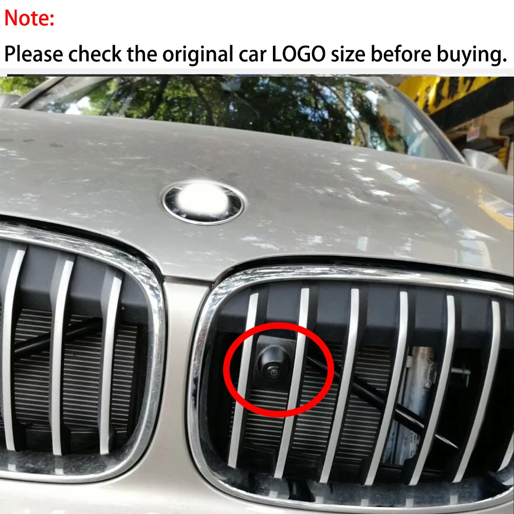 ZJCGO Автомобильная камера с логотипом Переднего Вида и ночным видением для BMW 3