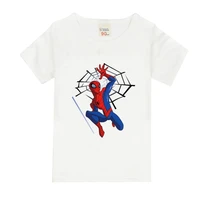 disney marvel avengers kids t shirt calsual outfits spiderman printing short sleeved clothes tops toddlers boys girls tees