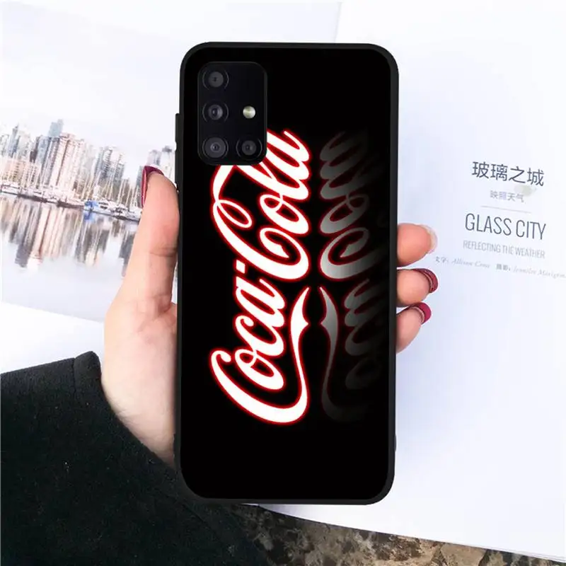 

coca coke Phone Case For Samsung galaxy S 7 8 9 10 20 edge A 6 10 20 30 50 51 70 note 10 plus