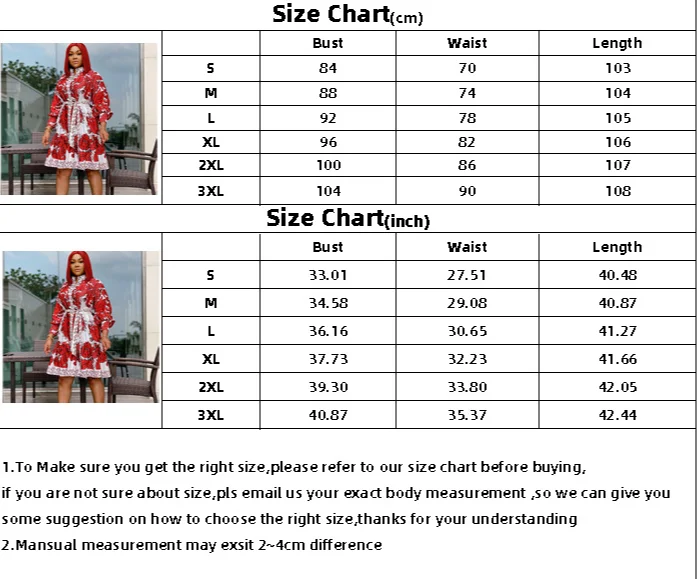 

Dress for Women 2021 Spring/Autumn Fashion Elegant Women's Print Large Size Dress Woman Clothes Plus Size Dress S-3XL