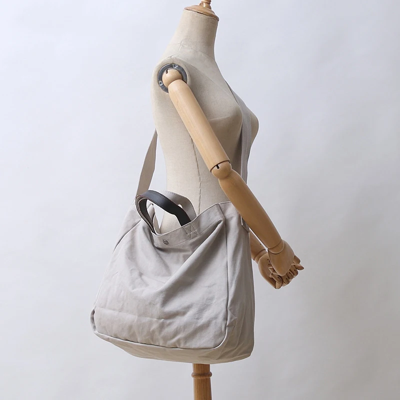 Холщовые женские сумки на плечо YFZ модные простые высококачественные ручные с