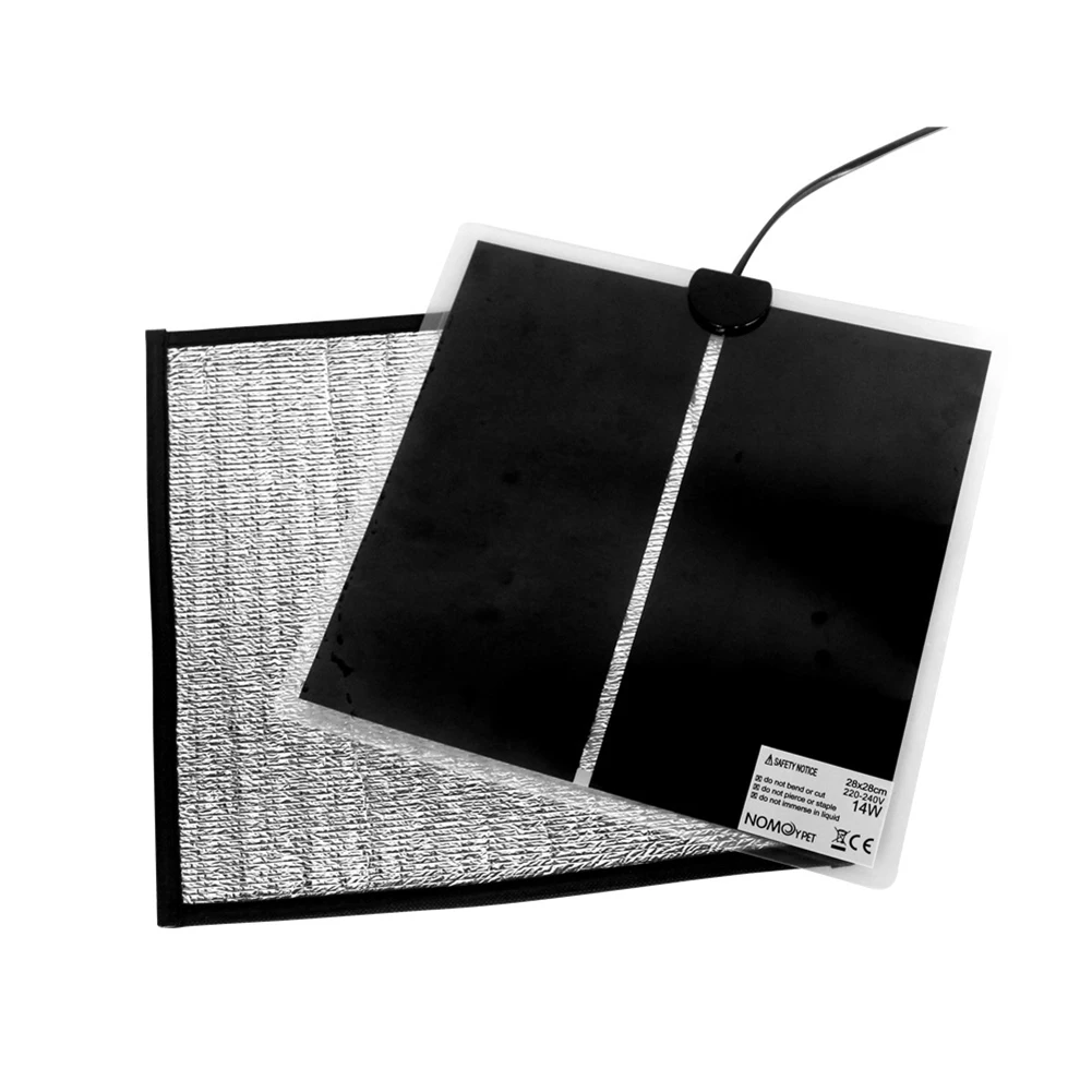 Reptile Heating Mat Reflective Film Pet Breeding Brooder Incubator Animals Pad Heat Mats | Дом и сад