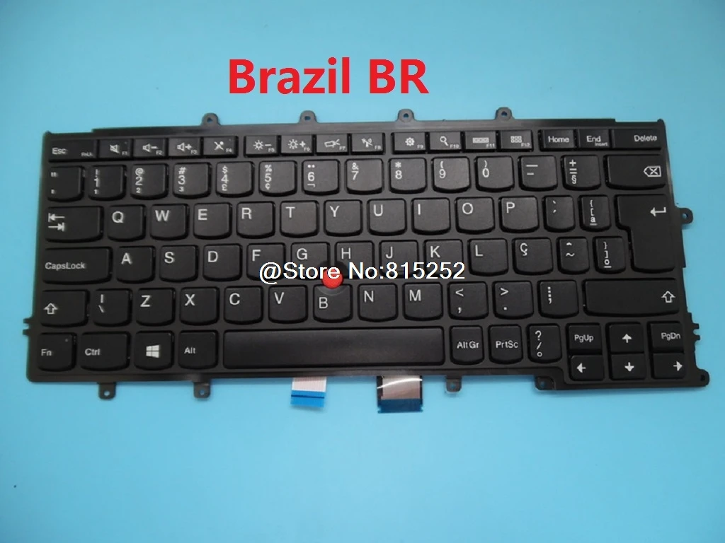 Клавиатура для ноутбука Lenovo Thinkpad X240 X240S X250 X260 X270 A275 Испания SP Италия IT Бразилия BR