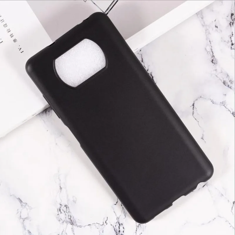Силиконовый защитный чехол для смартфона Xiaomi Poco X3 Pro NFC M2102J20SG M2007J20CG мягкий из ТПУ |