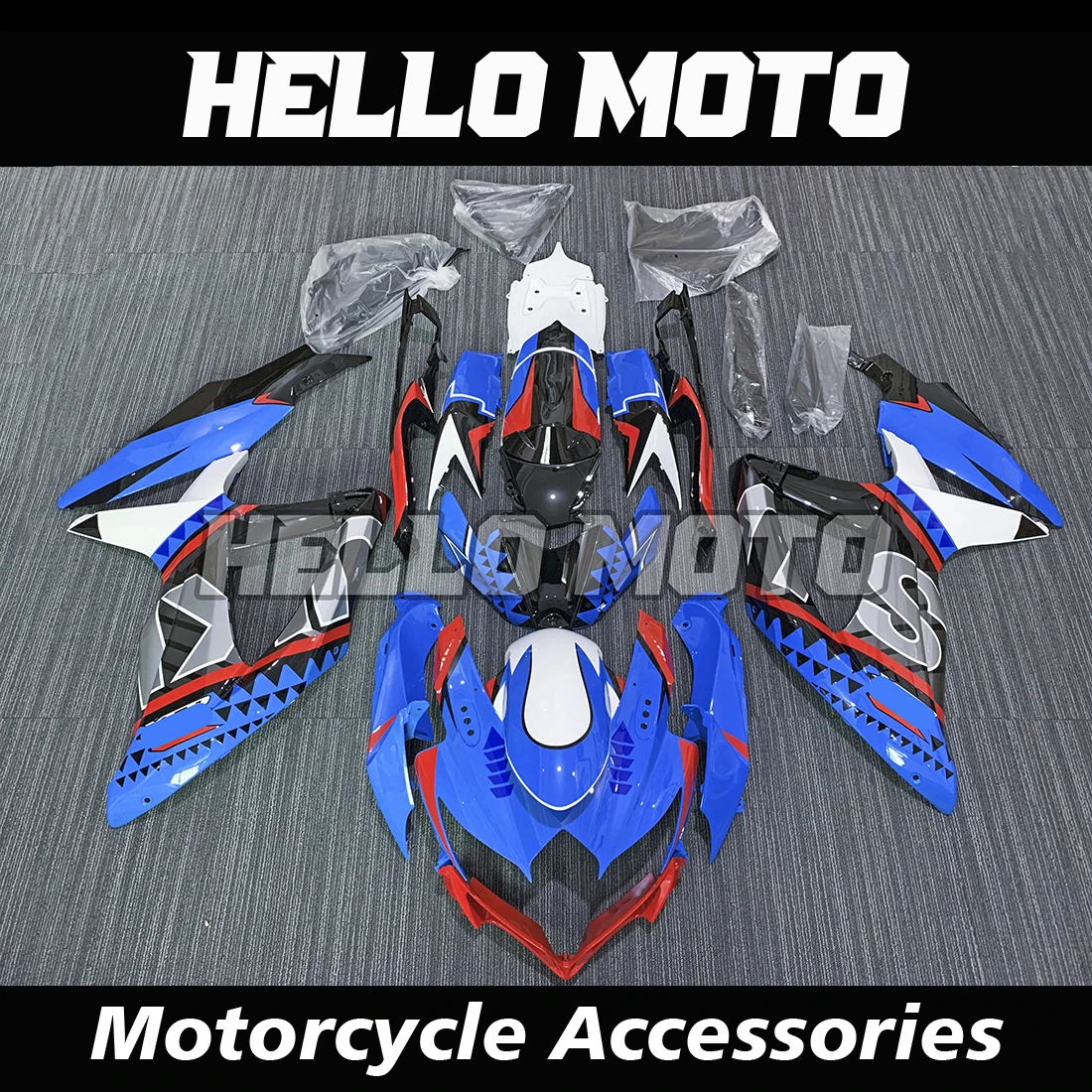 

For Suzuki GSXR600 GSXR 600 GSXR750 GSXR 750 2008 2009 2010 motorcycle fairings accessories shell K8 Bodywork set