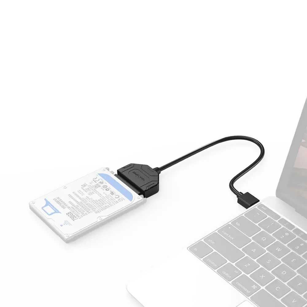 USB 3 0/USB 2 0 к SATA 5 дюймовый жесткий диск 22Pin кабель высокоскоростной адаптер