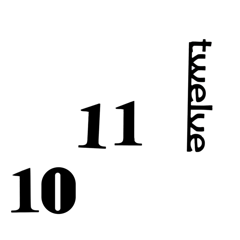 

3D Large Wall Clock Mirror Sticker Big Watch Sticker Home Decor Unique Gift DIY