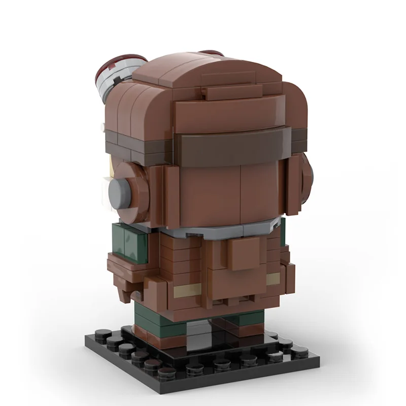 BuildMoc Movie Figure Brickheadz-Wicket Building Blocks MOC Bricks Model Toys For Children | Игрушки и хобби