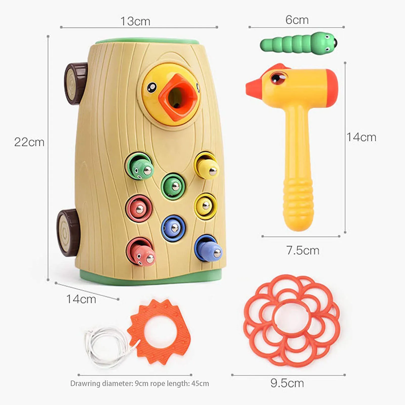 

With Insects Funny Early Educational Party Games Eating Worm Magnetic Bird Life Like Woodpeckerss Catching exceptional