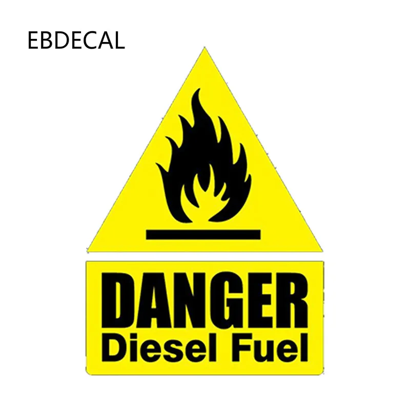 Ebdeckle DANGER дизельное топливо для Авто/бампер/окно/наклейка на стену наклейки DIY