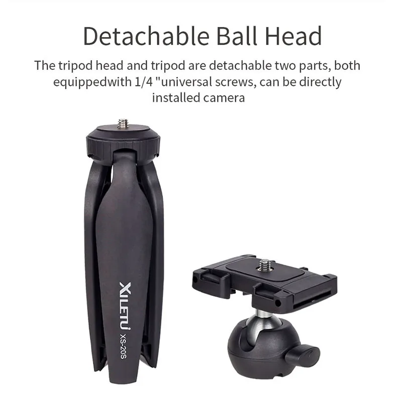 Мини штатив Настольный Штатив для телефона компактный дорожный камеры iphone 5 6 7 8