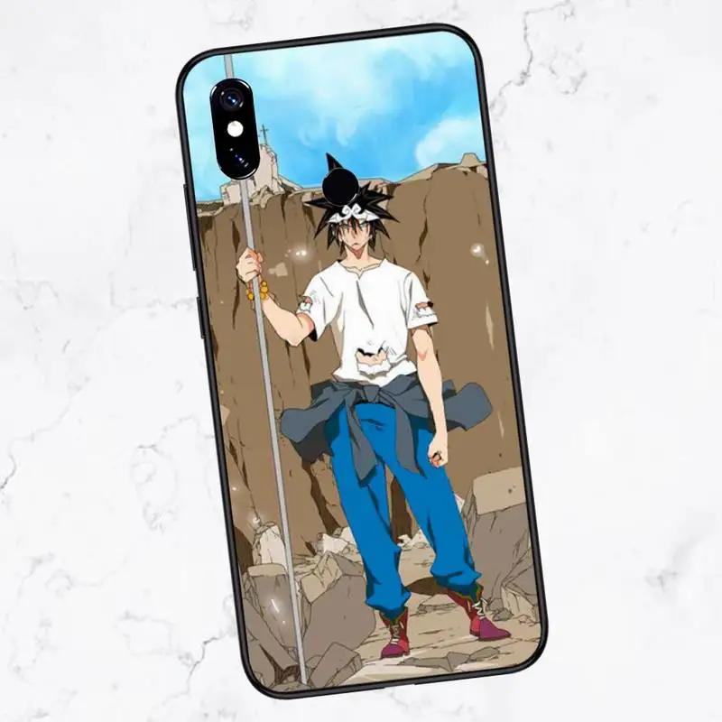 

anime god of high school Phone Case For Xiaomi Redmi 7 8 9t a3Pro 9se k20 mi8 max3 lite 9 note 9s 10 pro