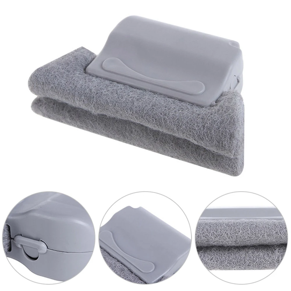 

Multi-function Window Groove Cleaning Cloth Window Slot Brush Cabinet Drawer Hollow Corner Dust Removal Cleaning Brush Cleaner
