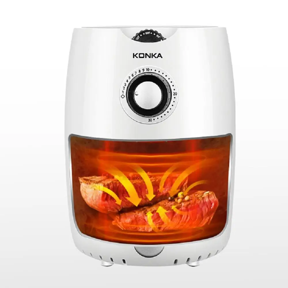 Многофункциональная воздушная фритюрница KONKA 2 5 л безмасляная для цыплят