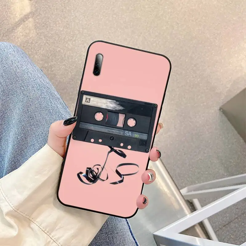 

Cassette Music Cool Phone Case For honor 8a 5 7 10i 9 10 20 30 v 7 9 honorview pro Cover Fundas Coque