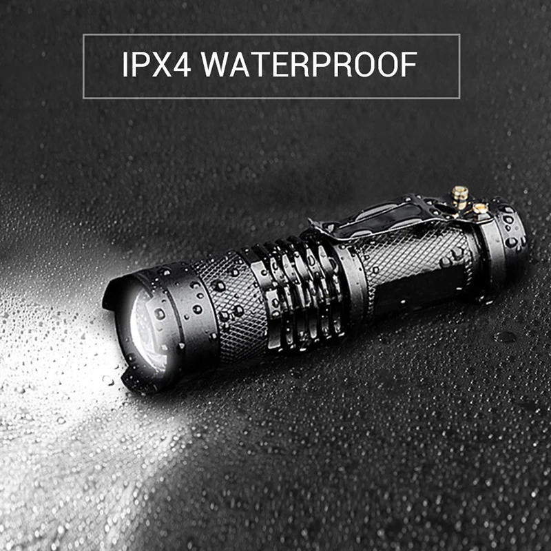 

EeeToo LED Flashlight Ultra Bright Torch T6/L2/Q5 Adjustable Night Light Portable LED Camping Lamp Torch Lights Waterproof Lamps