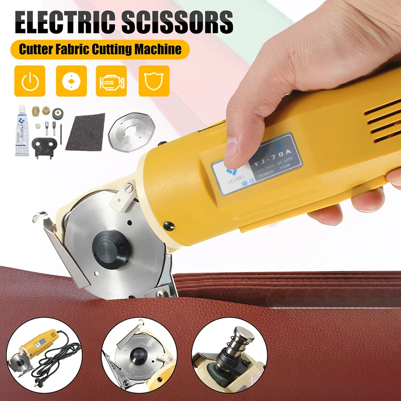 170 Вт 220 в мощное электрическое лезвие ножа для ткани электрический резак круглый
