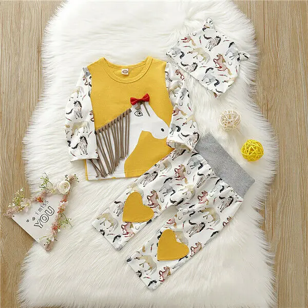 Милые комплекты одежды для новорожденных мальчиков и девочек 3 предмета рубашки