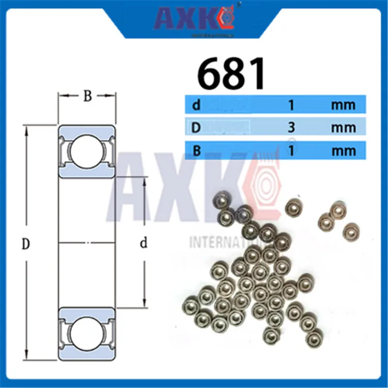

681 681XZZ MR52ZZ 692ZZ MR63 MR63ZZ 683ZZ MR83ZZ 693ZZ MR93ZZ 603ZZ 623ZZ Miniature Deep Groove ball bearing
