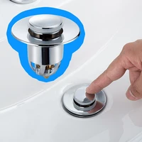 universal copper pop up bounce core basin drain filter hair catcher deodorant bath stopper kitchen bathroom tool