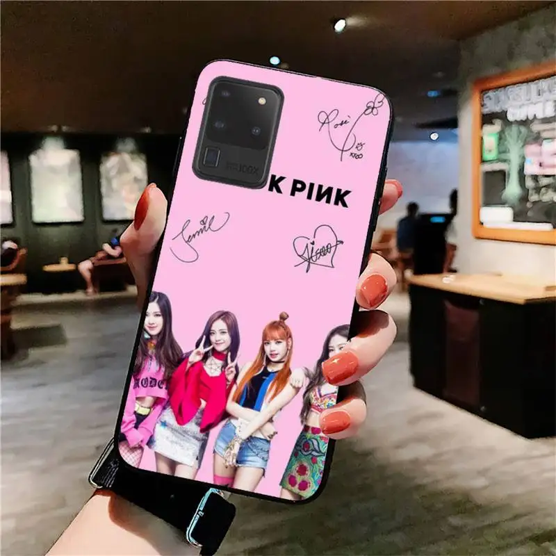 Арт Funda Blackpinks-s-lisa-корейский чехол для телефона Samsung Galaxy S 20lite S21 S21ULTRA s20 s20plus samsung 21plus