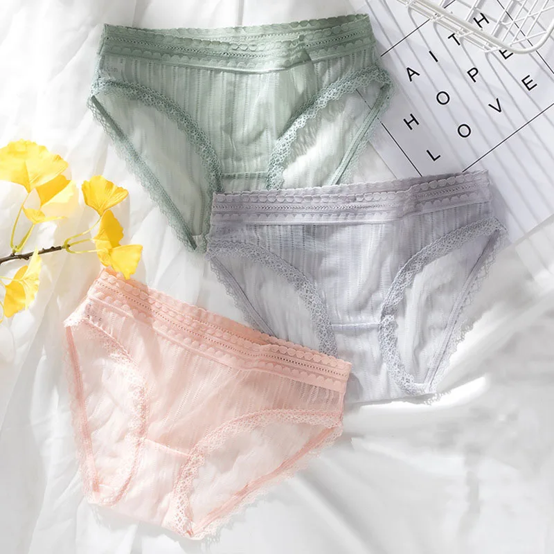 Женское нижнее белье с заниженной талией Wasteheart модные хлопковые прозрачные