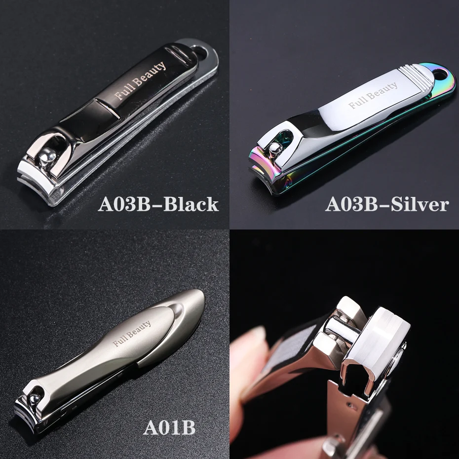 Машинка для маникюра из нержавеющей стали профессиональный триммер ногтей 7