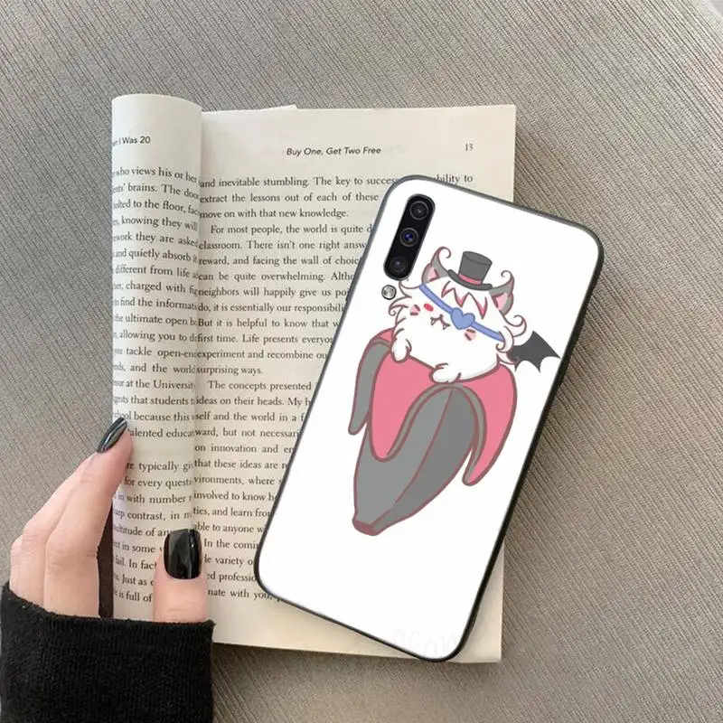 

Cute Cartoon cat dog Finger Funny Banana Phone Case For Samsung galaxy S 7 8 9 10 20 edge A 6 10 20 30 50 51 70 note 10 plus