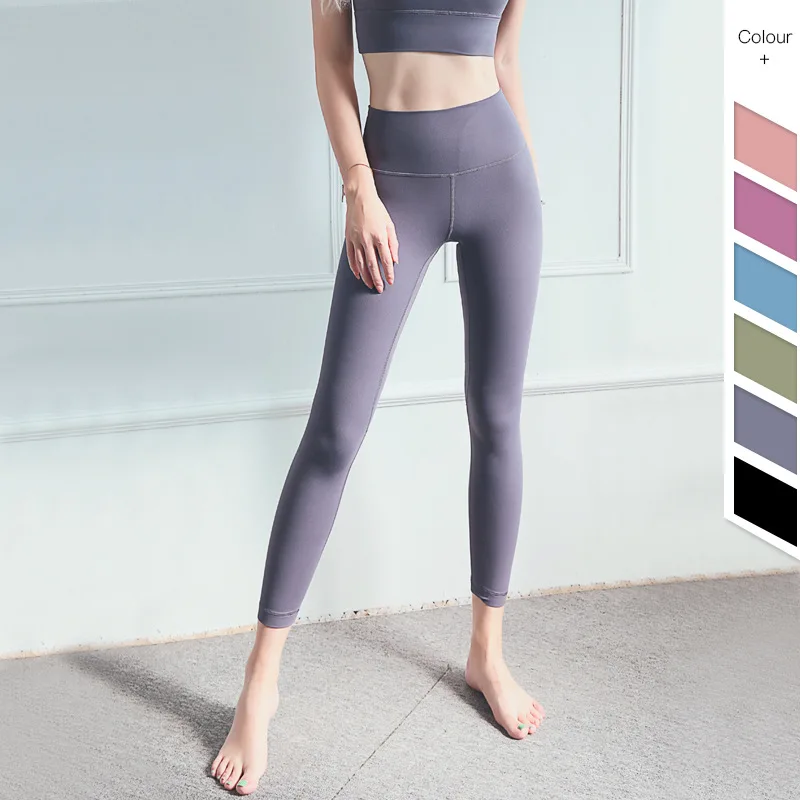 Штаны Для Йоги NULS женские леггинсы для бега фитнеса высокая талия обтягивающие